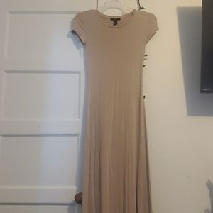Tan Maxi Dress